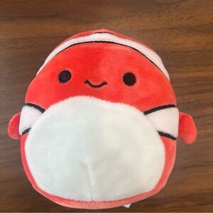 Squishmallows Kellytoy 5" Ricky the Clown Fish Plush Toy/ from 8 pack NWOT